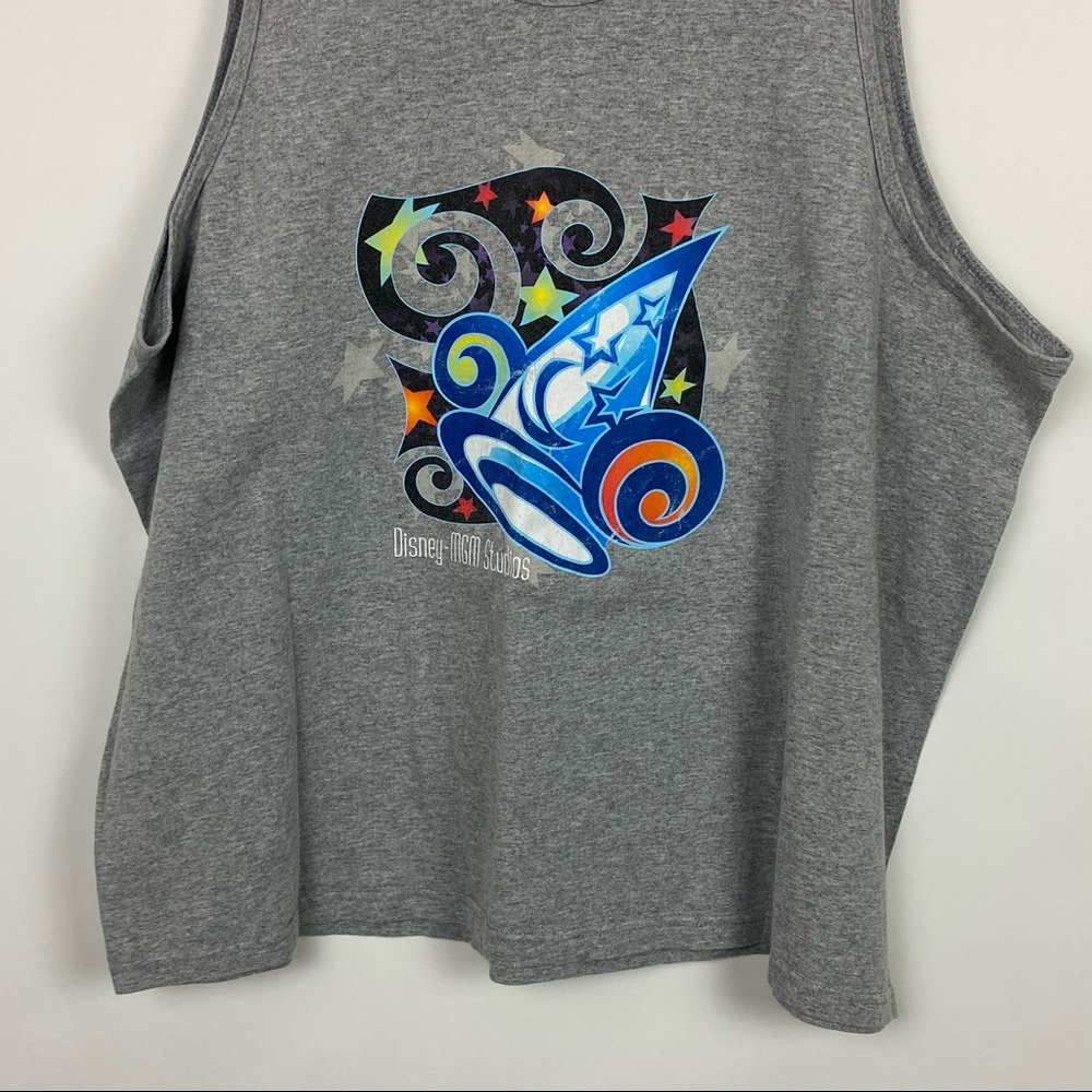 Vtg Disney World MGM Tank Top Men's Gray - Picture 3 of 7